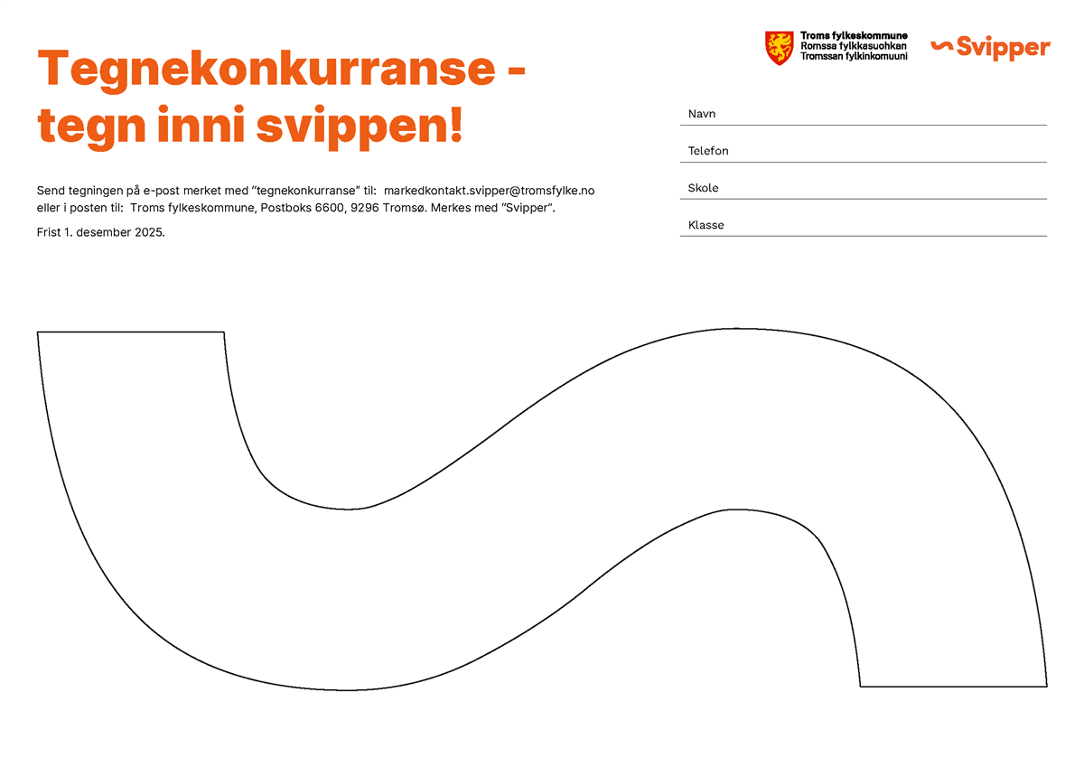 Bilde av tegnekonkurransen i forbindelse med Bussuka - Klikk for stort bilde